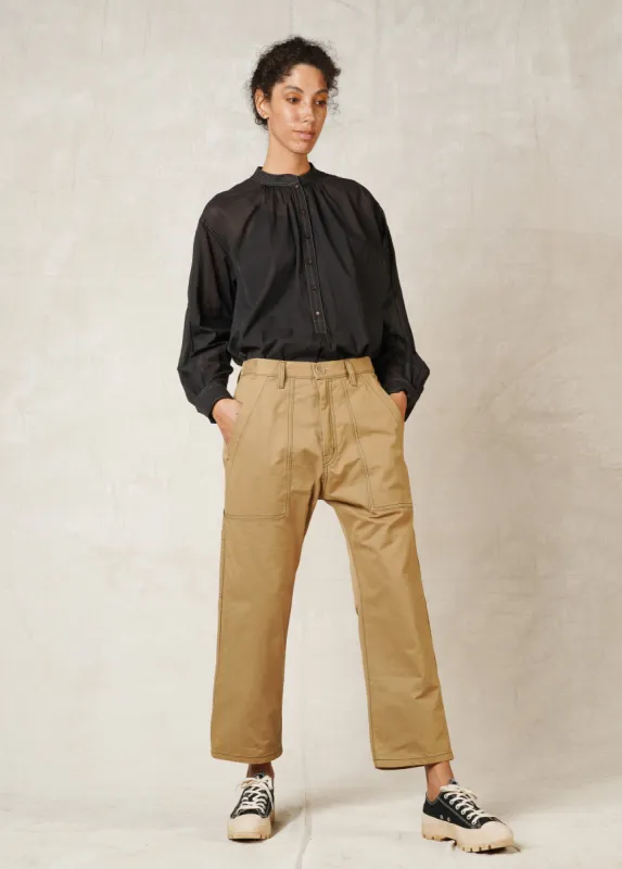 Cotton Twill Maker's Pant sold by Flora Animalia