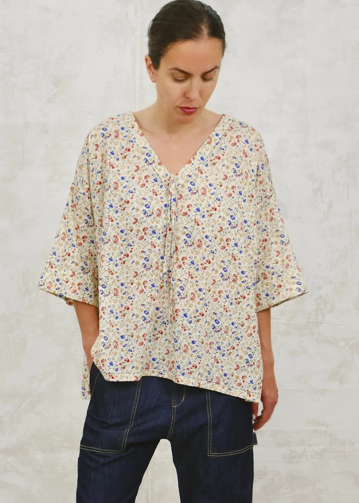 Floral Pullstring Harvest Top sold by Flora Animalia