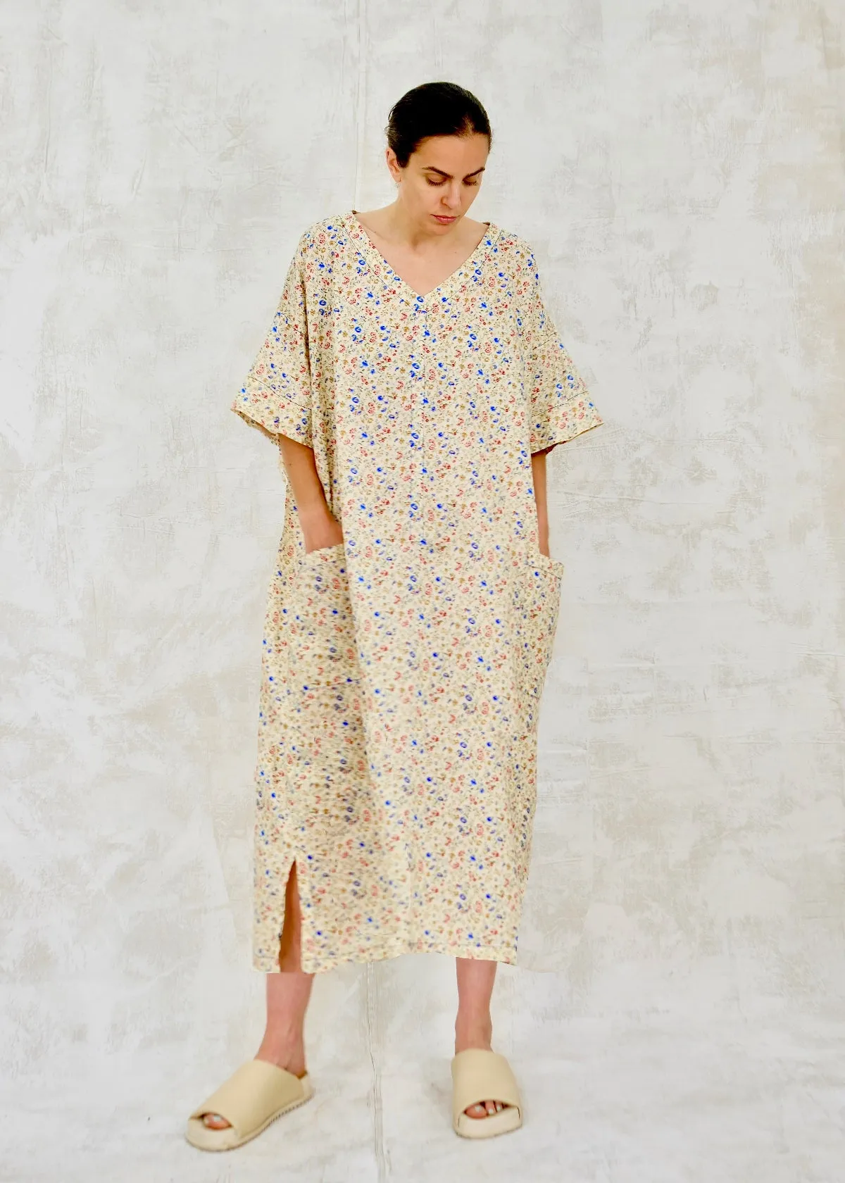 Pullstring Harvest Caftan sold by Flora Animalia product image thumbnail 5