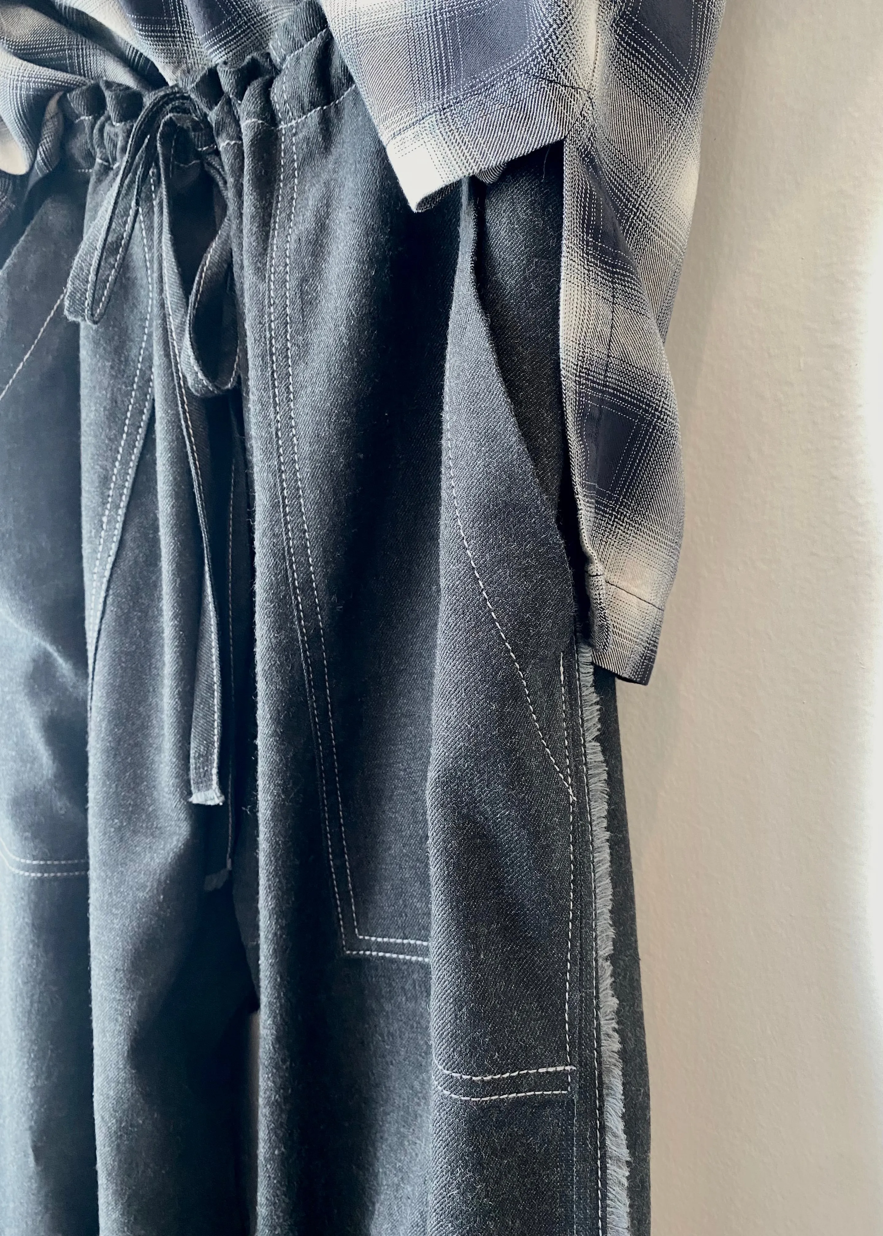 Long Flannel Picker's Pant sold by Flora Animalia product image thumbnail 5