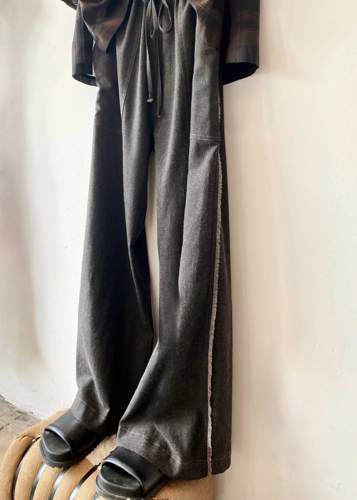 Long Flannel Picker's Pant sold by Flora Animalia product image thumbnail 4