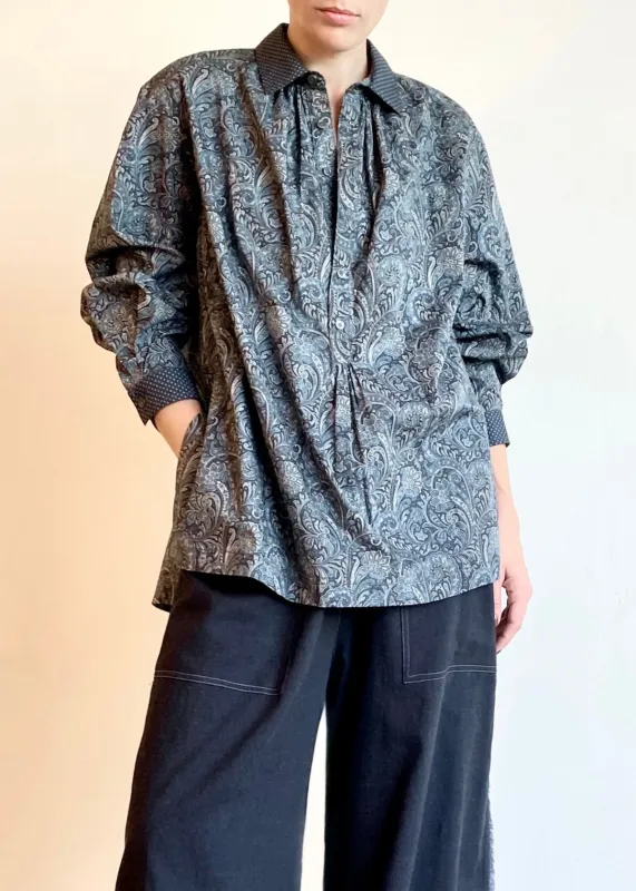 Japanese Cotton Agnes Shirt sold by Flora Animalia