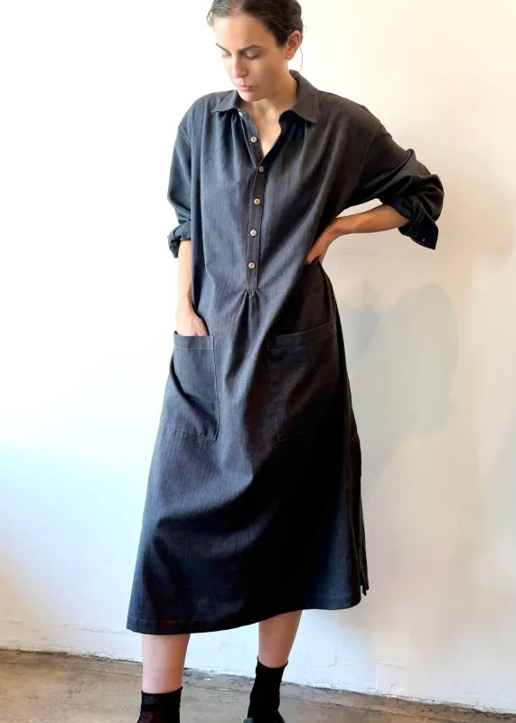 Flannel Agnes Dress made by Flora Animalia