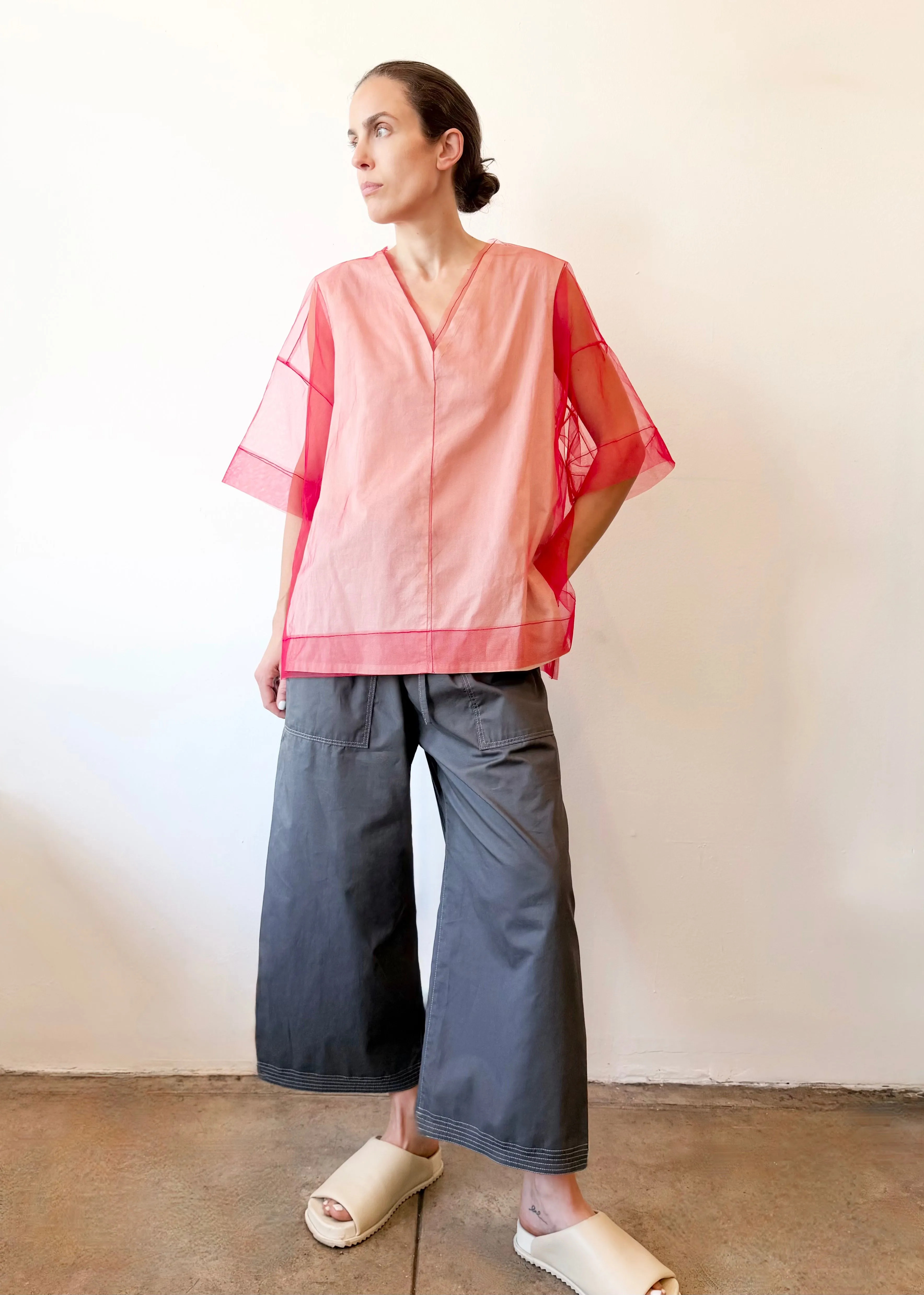 Short Sleeve Tulle Tee sold by Flora Animalia product image thumbnail 3