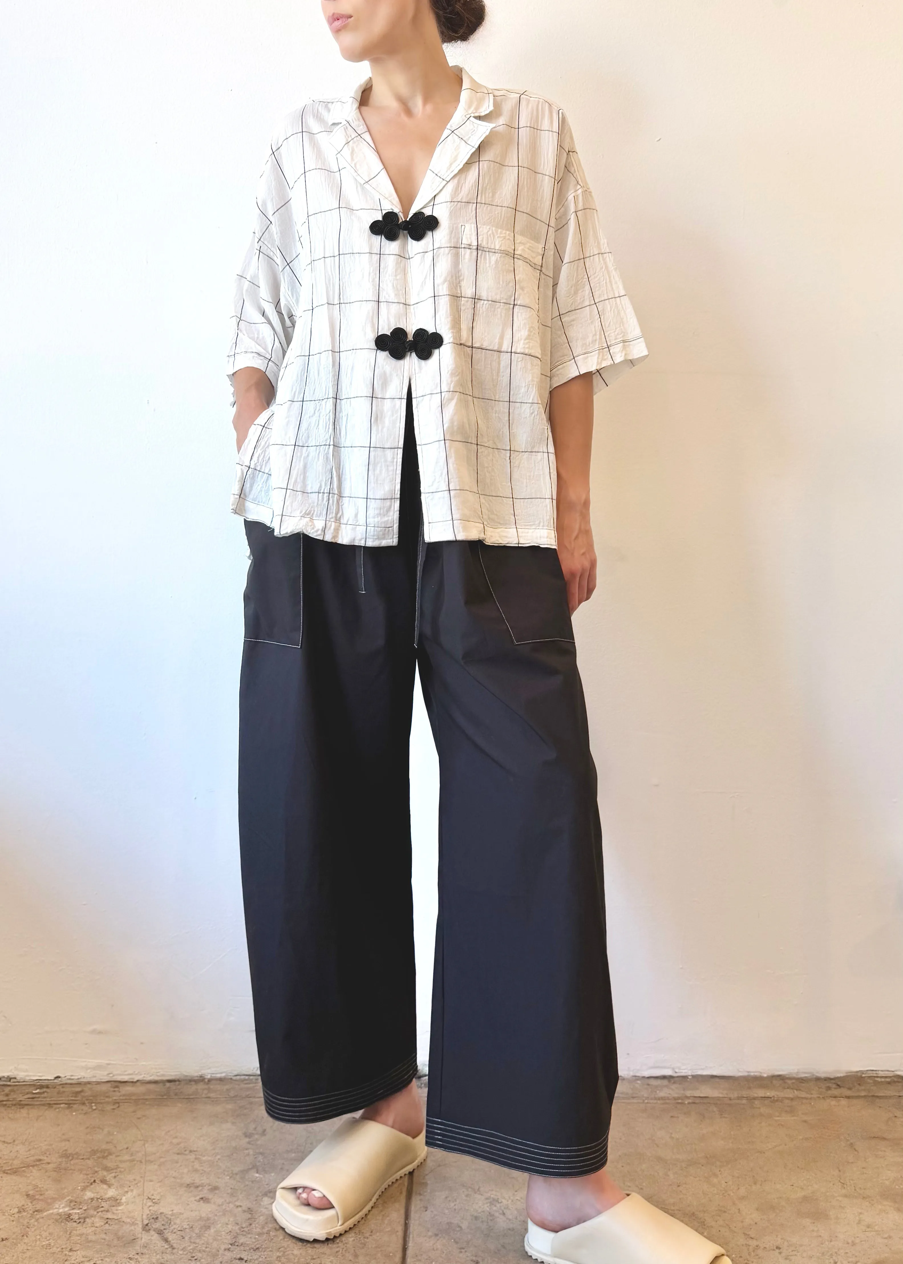 Artist Shirt - Yarn Dyed Plaid sold by Flora Animalia product image thumbnail 4