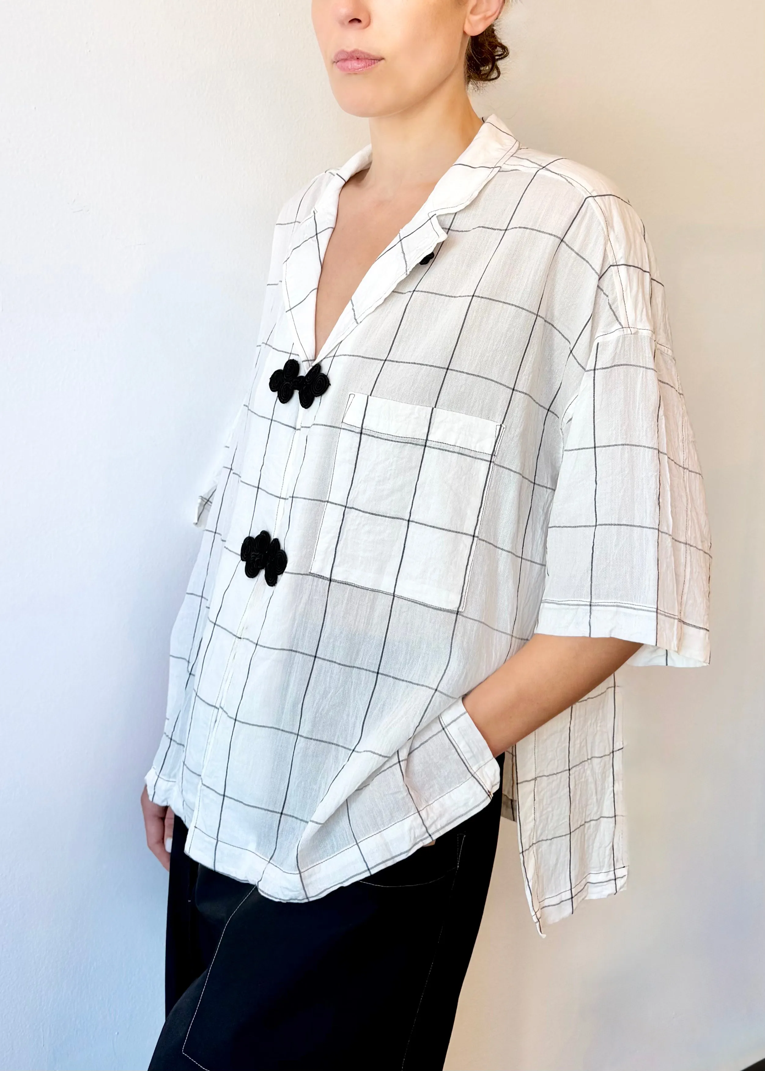 Artist Shirt - Yarn Dyed Plaid sold by Flora Animalia product image thumbnail 2