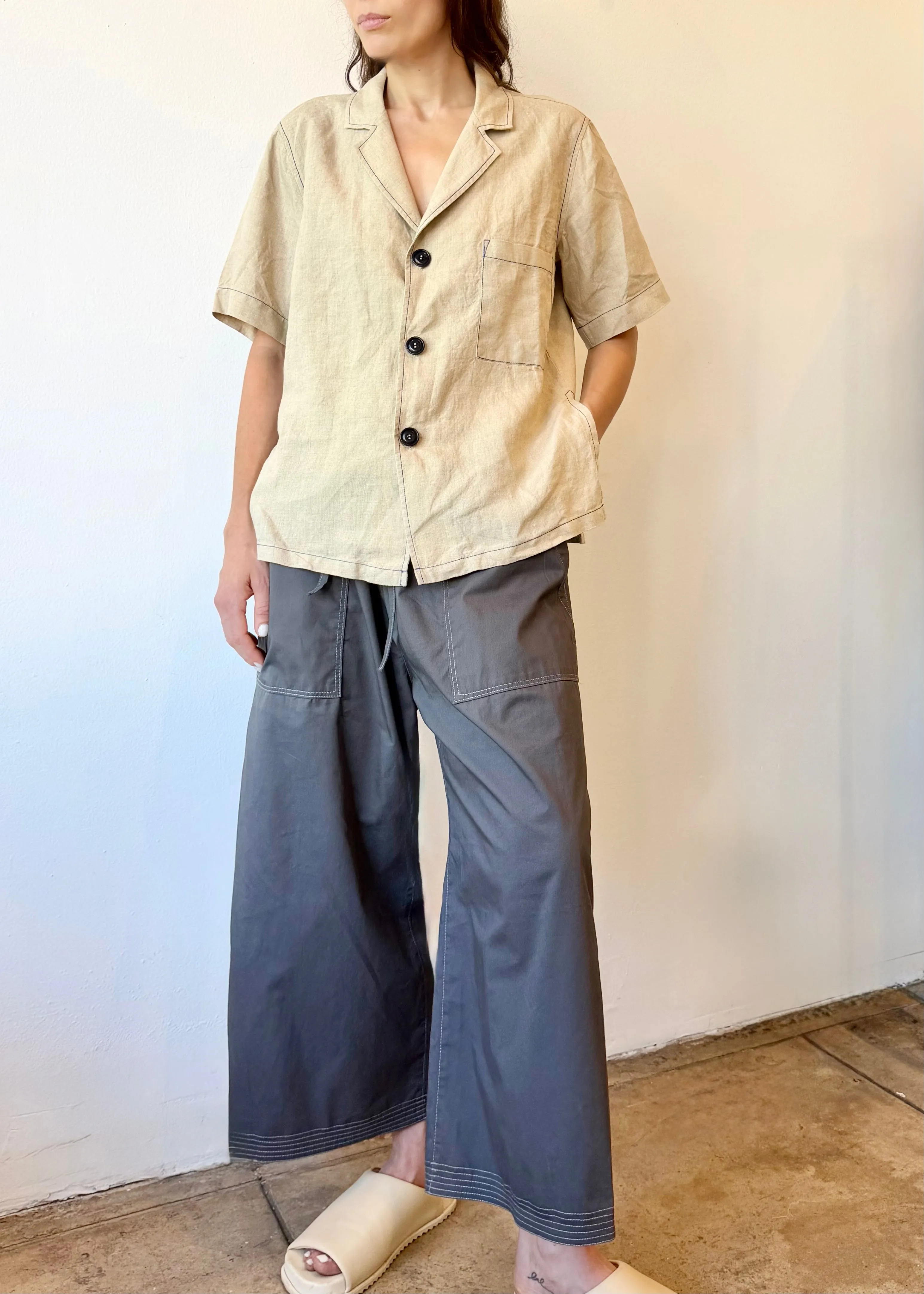Linen Artemisia Shirt sold by Flora Animalia product image thumbnail 3