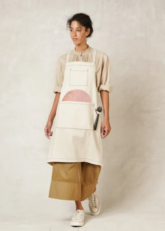 Rising Sun Worker's Apron sold by Flora Animalia
