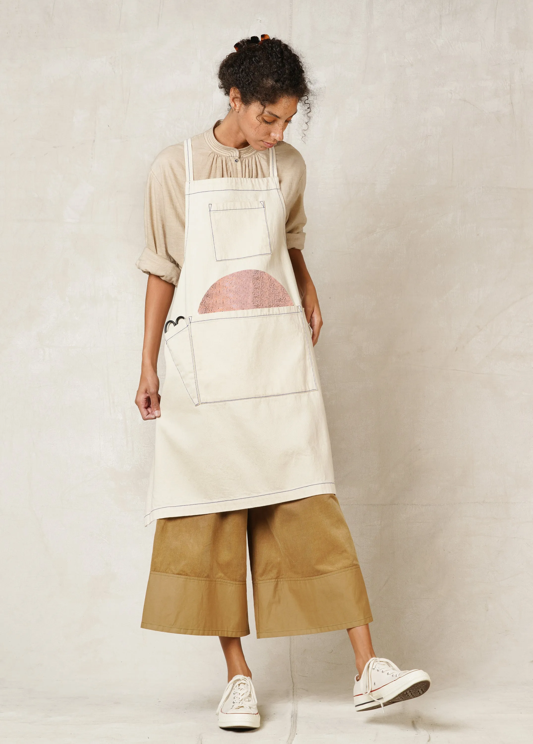 Rising Sun Worker's Apron sold by Flora Animalia product image thumbnail 2