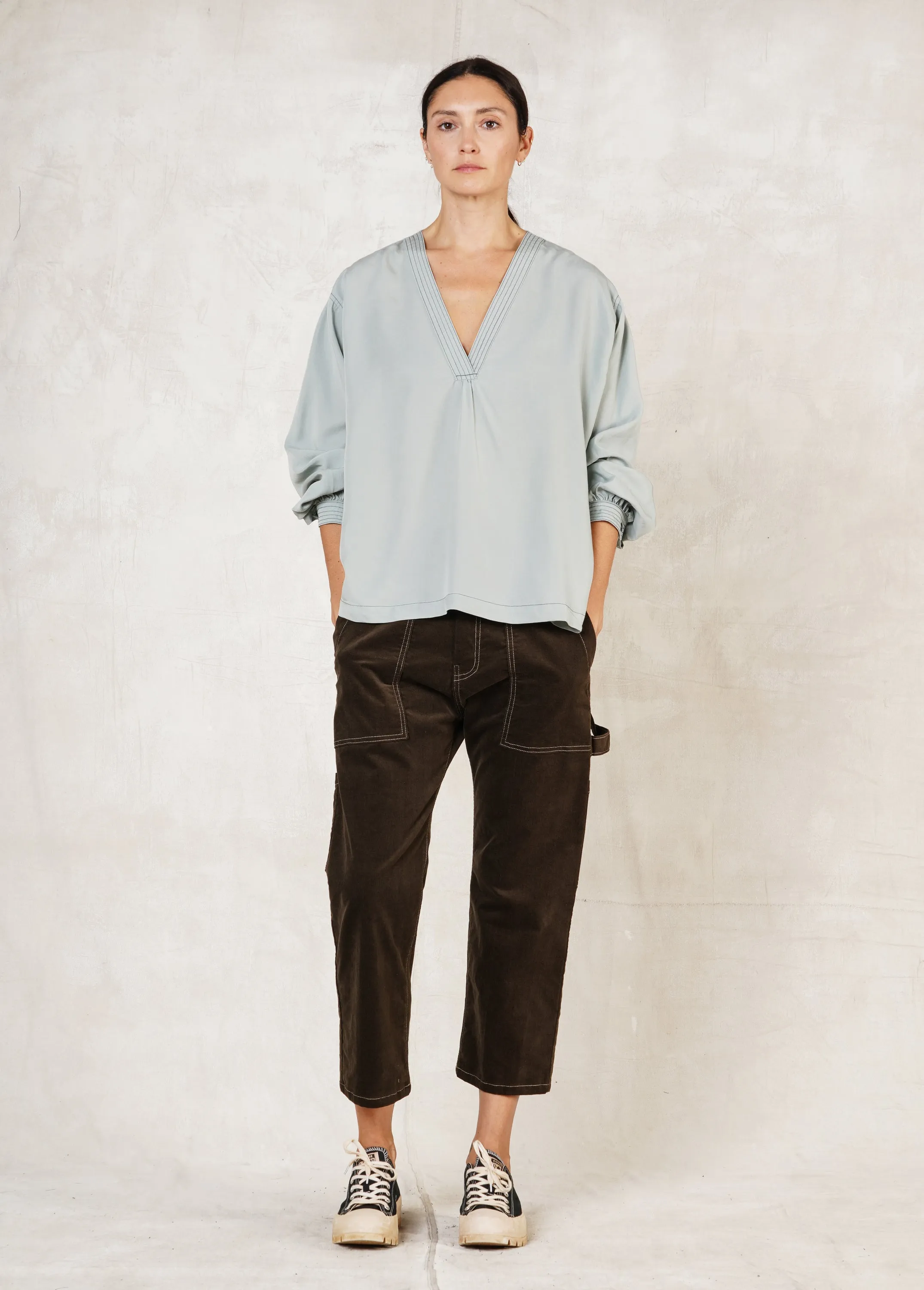 Tencel Farmer's Smock sold by Flora Animalia product image thumbnail 5