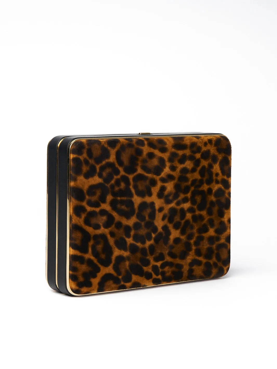 The Square Compact in Suede Leopard sold by Hunting Season product image thumbnail 3