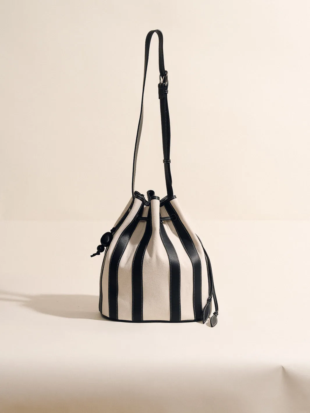 The Extra Large Drawstring in Striped Canvas sold by Hunting Season product image thumbnail 3