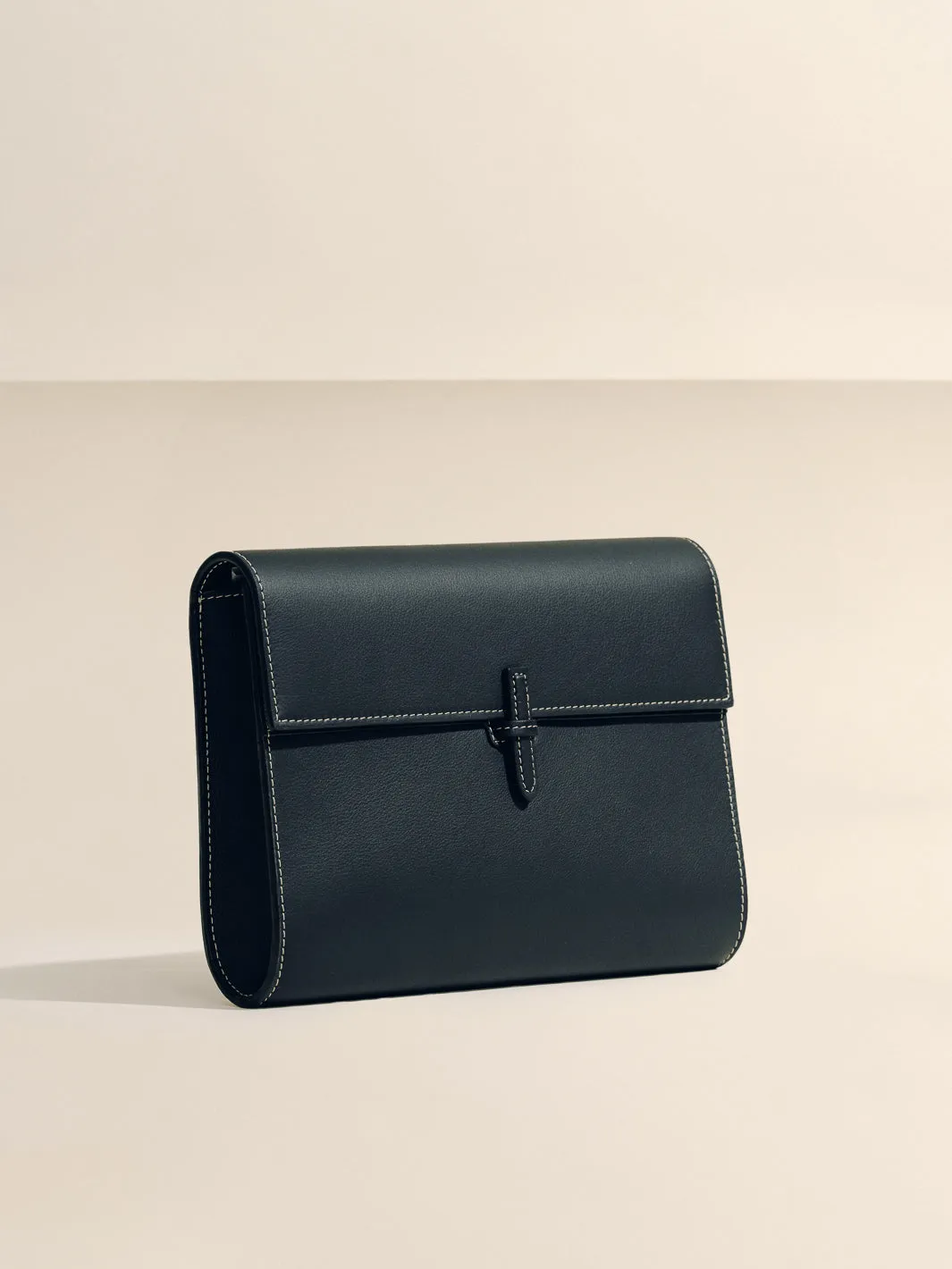 The Large Soft Clutch in Nappa sold by Hunting Season product image thumbnail 5