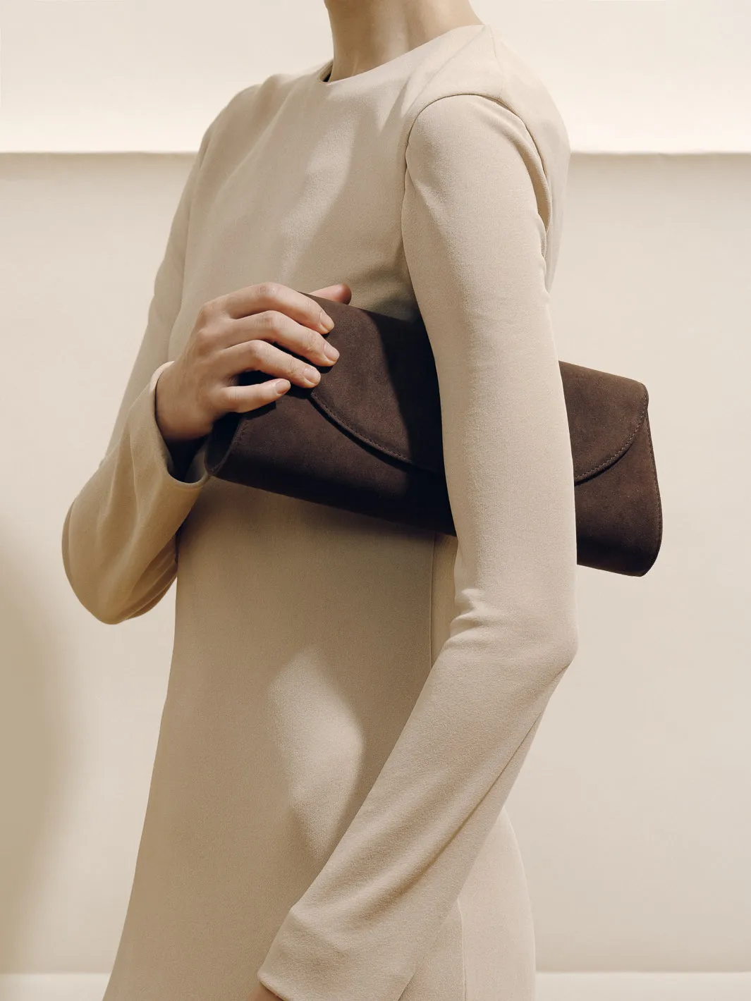 The Opera Clutch in Suede sold by Hunting Season product image thumbnail 4