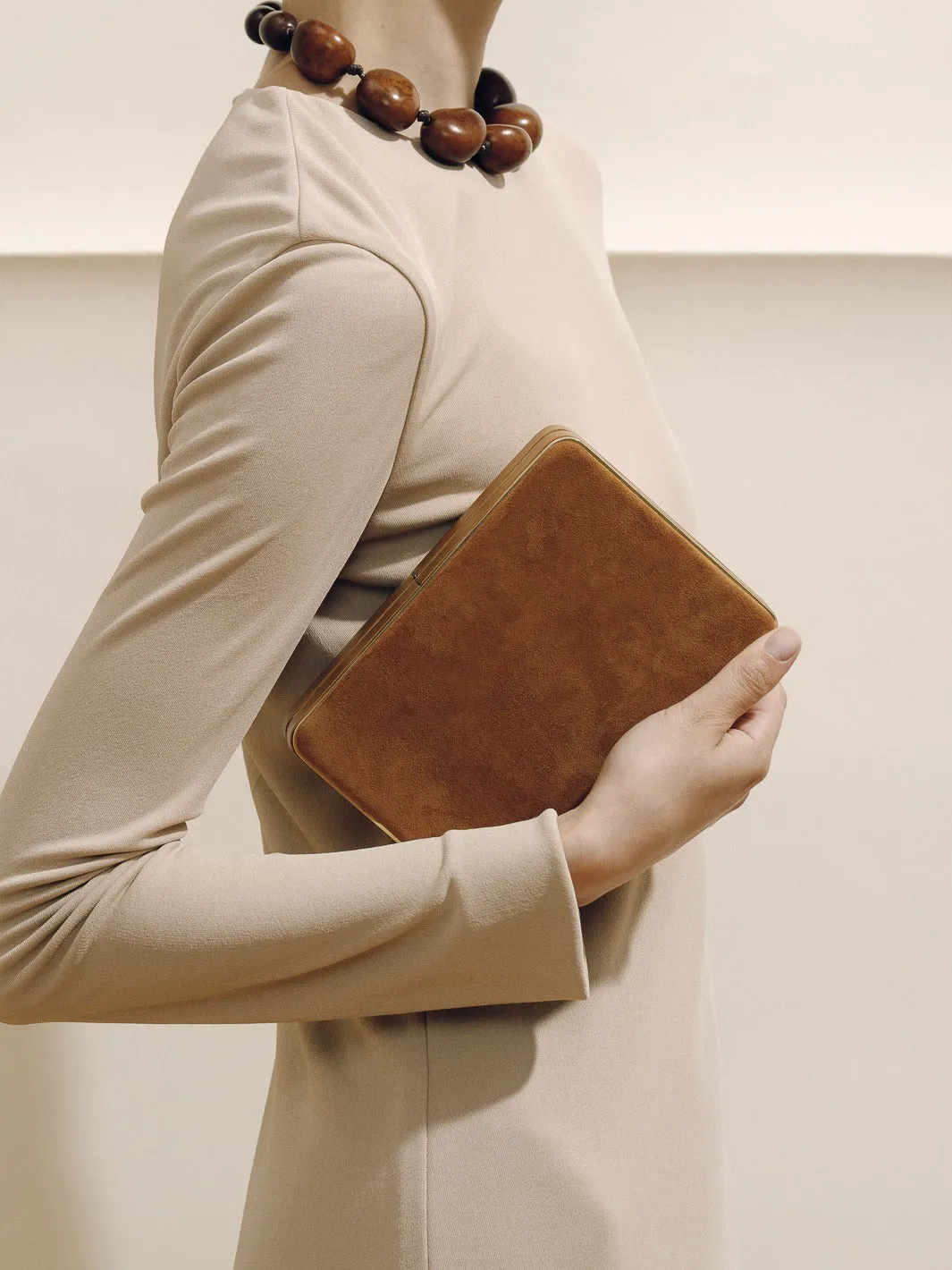 The Square Compact in Suede sold by Hunting Season product image thumbnail 4