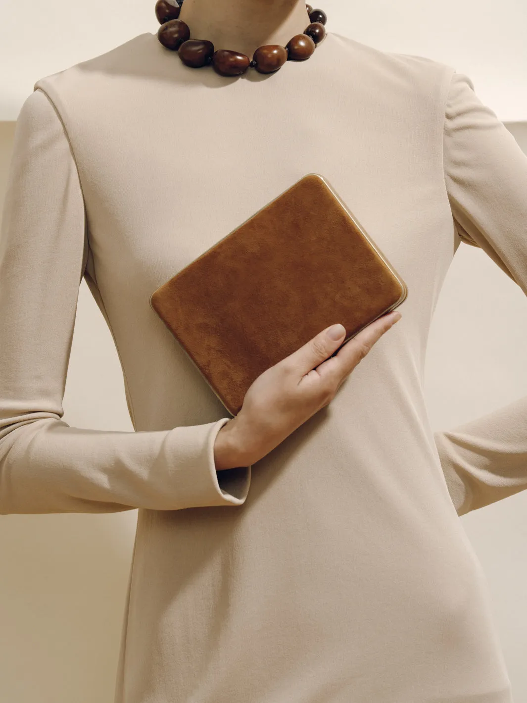 The Square Compact in Suede sold by Hunting Season product image thumbnail 2