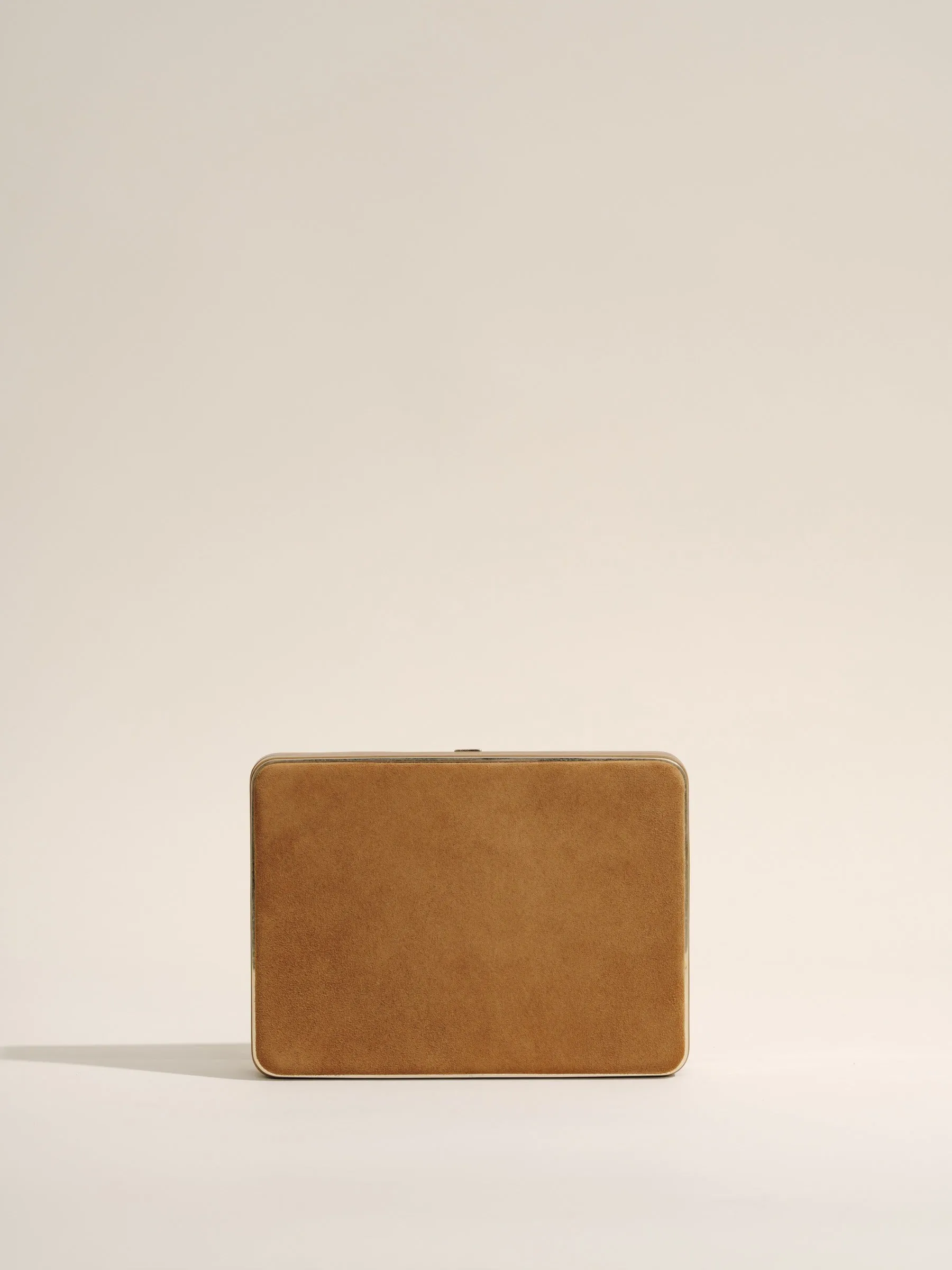 The Square Compact in Suede sold by Hunting Season
