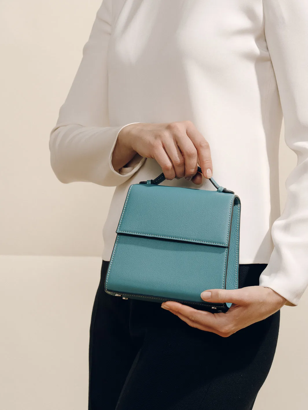 The Small Top Handle in Nappa sold by Hunting Season product image thumbnail 3