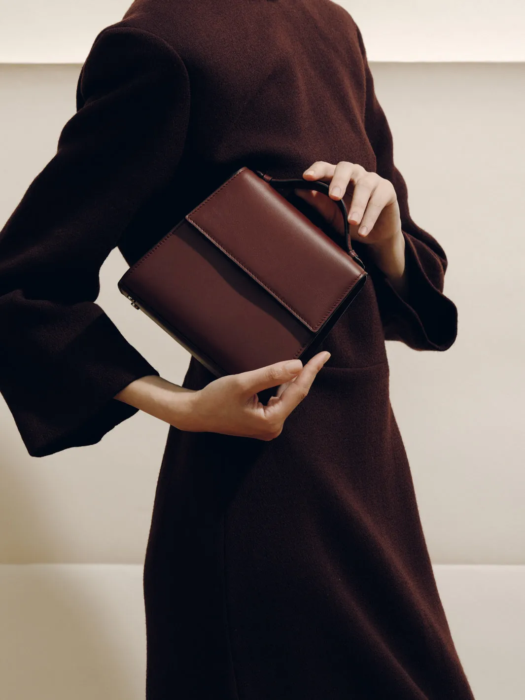 The Small Top Handle in Nappa sold by Hunting Season product image thumbnail 5