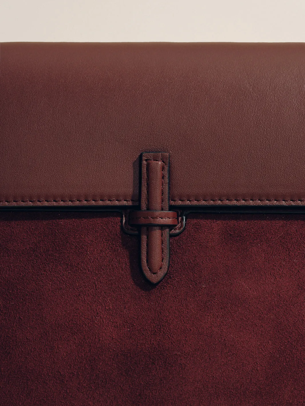 The Large Soft Clutch in Suede sold by Hunting Season product image thumbnail 5