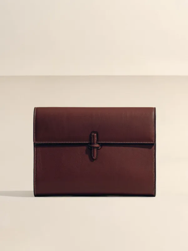 The Large Soft Clutch in Nappa sold by Hunting Season