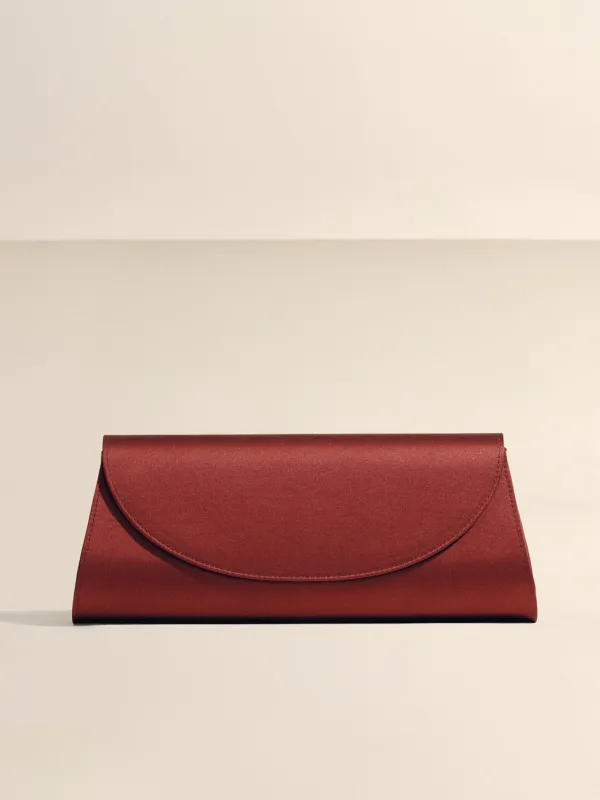 The Opera Clutch in Satin sold by Hunting Season