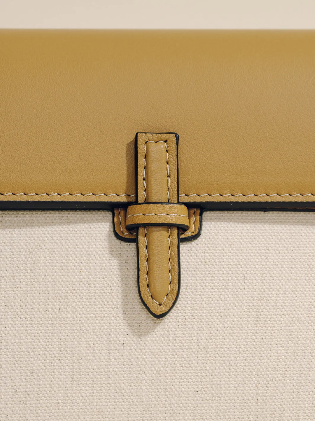 The Small Soft Clutch in Natural Fiber sold by Hunting Season product image thumbnail 5