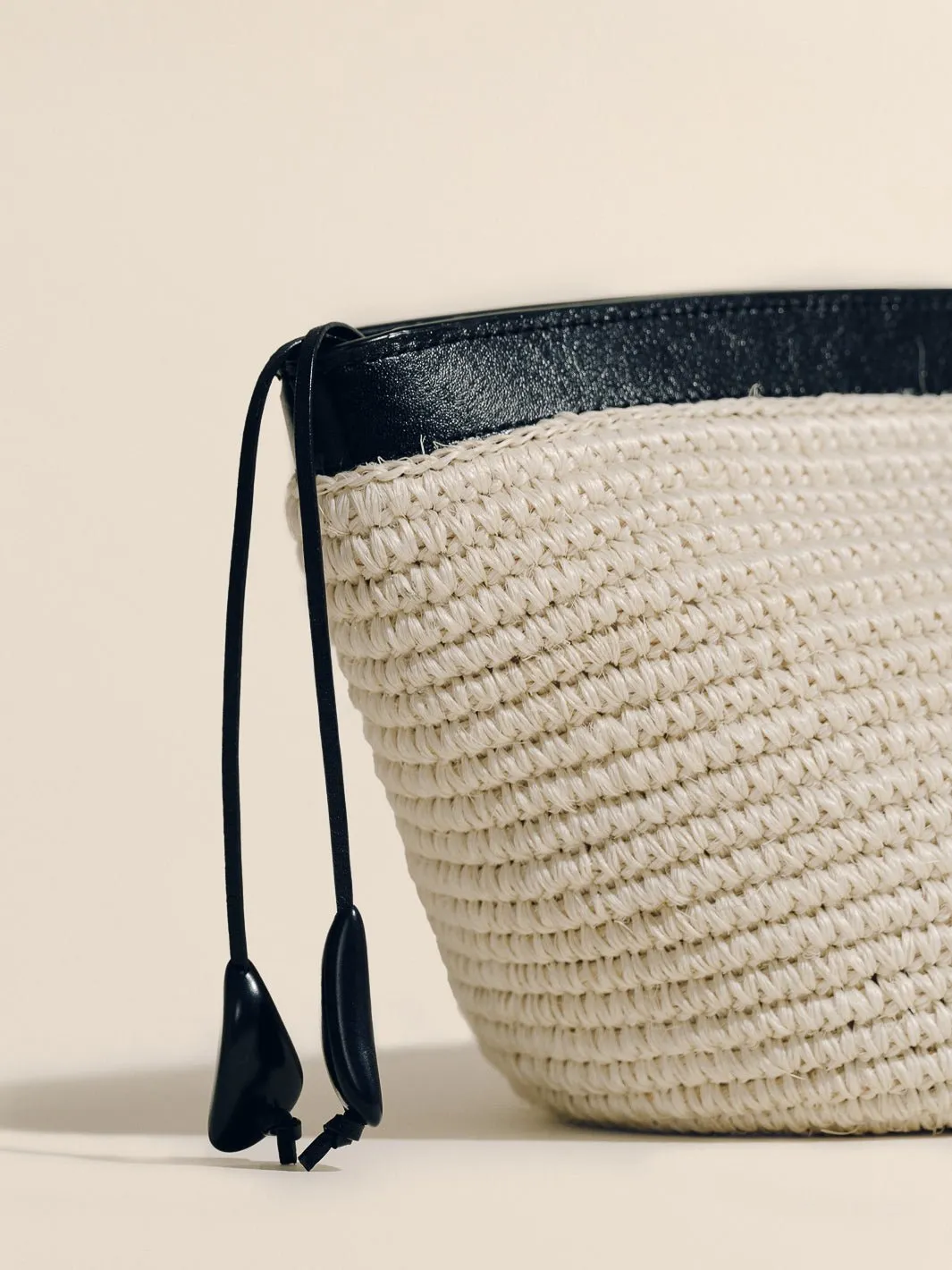 The Medium Zip Clutch in Handwoven Fique sold by Hunting Season product image thumbnail 5