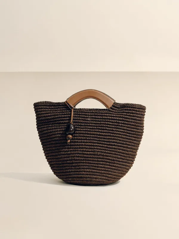 The Large Woven Shopper in Handwoven Fique made by Hunting Season
