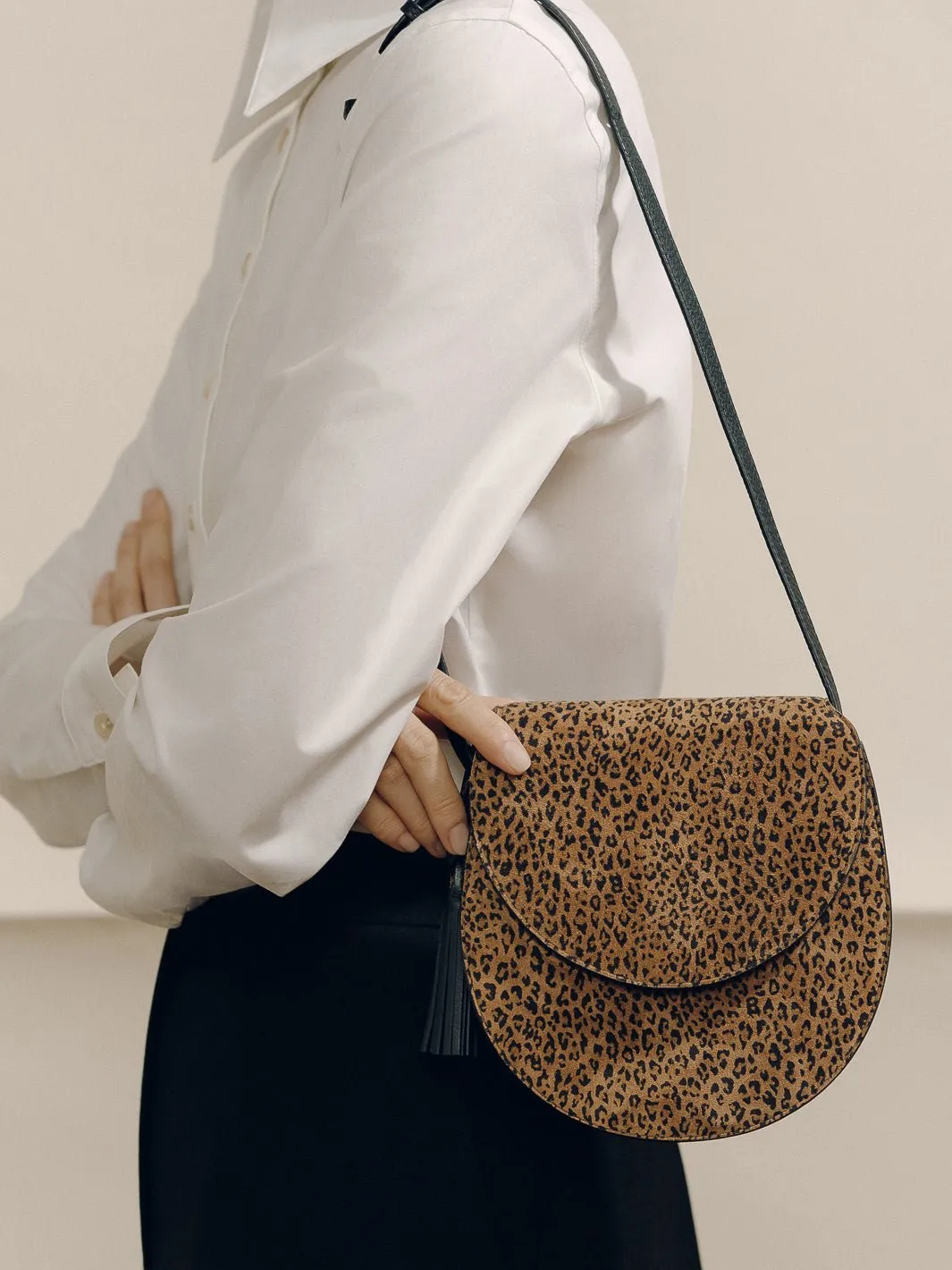 The Small Saddle Bag in Suede | Hunting Season sold by Hunting Season product image thumbnail 2