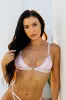 Lucy in Pastel Floral Lace Top sold by Ivy Swimwear