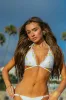 Jessica in White Lemon Top sold by Ivy Swimwear