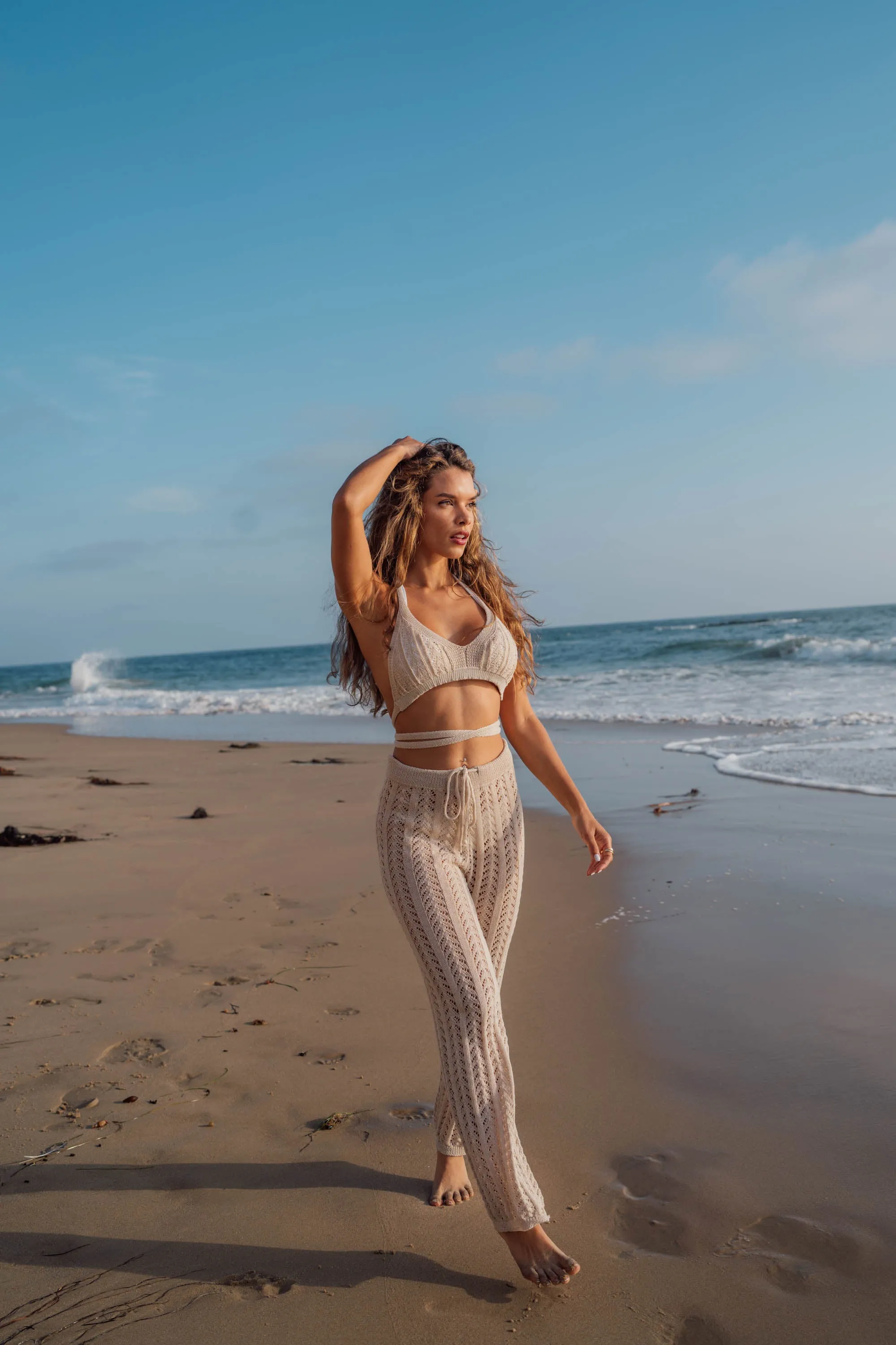 Daphne Two Piece Coverup Set sold by Ivy Swimwear product image thumbnail 3