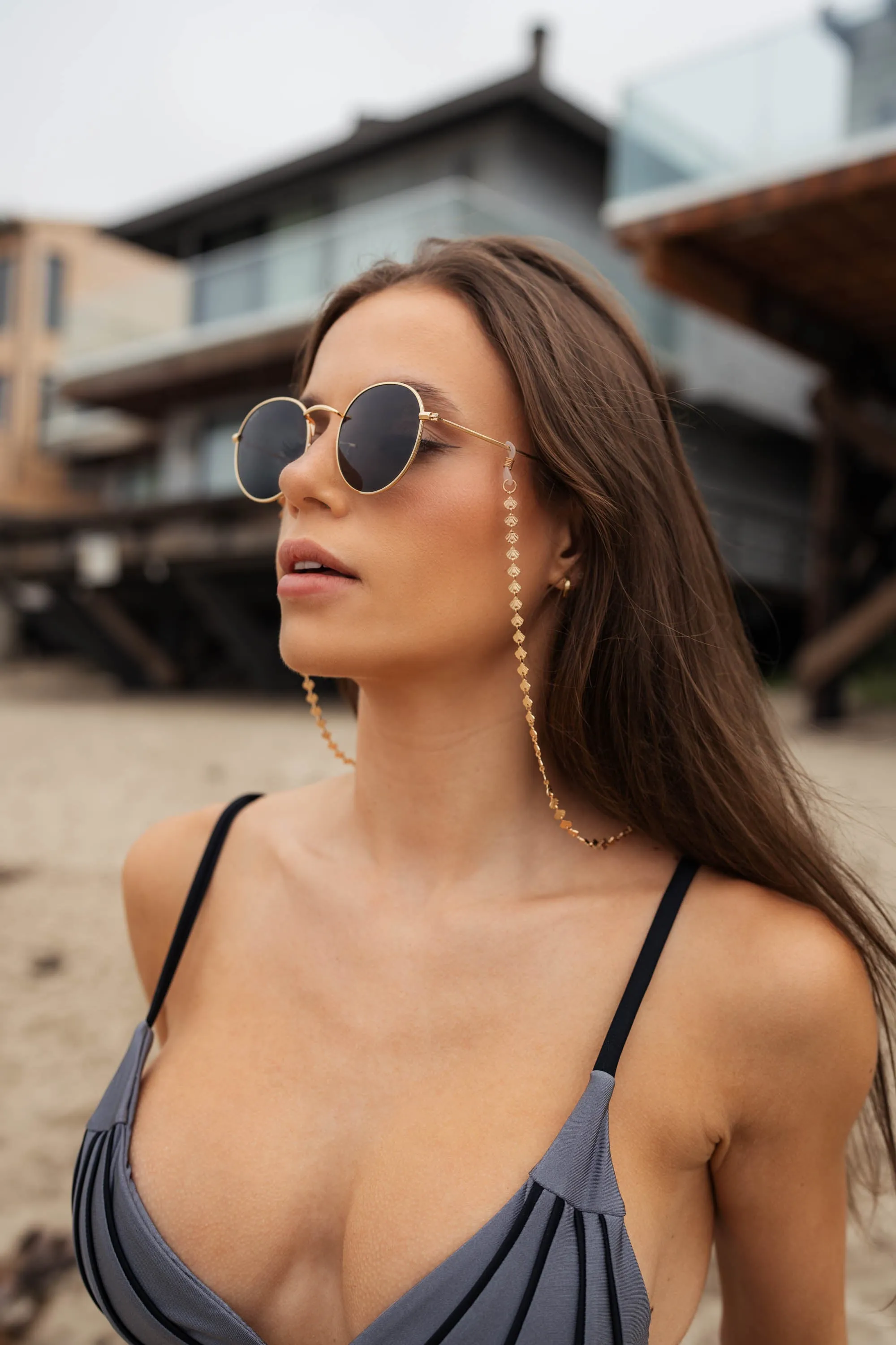 Aurelia Gold Sunglasses Chain sold by Ivy Swimwear