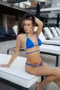 Rose in Blue Bottoms sold by Ivy Swimwear