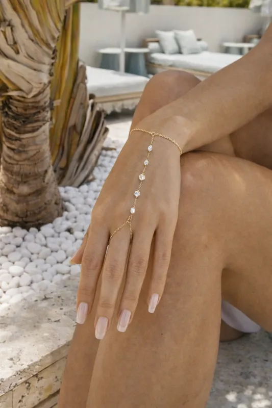 Celestial Hand Chain sold by Ivy Swimwear