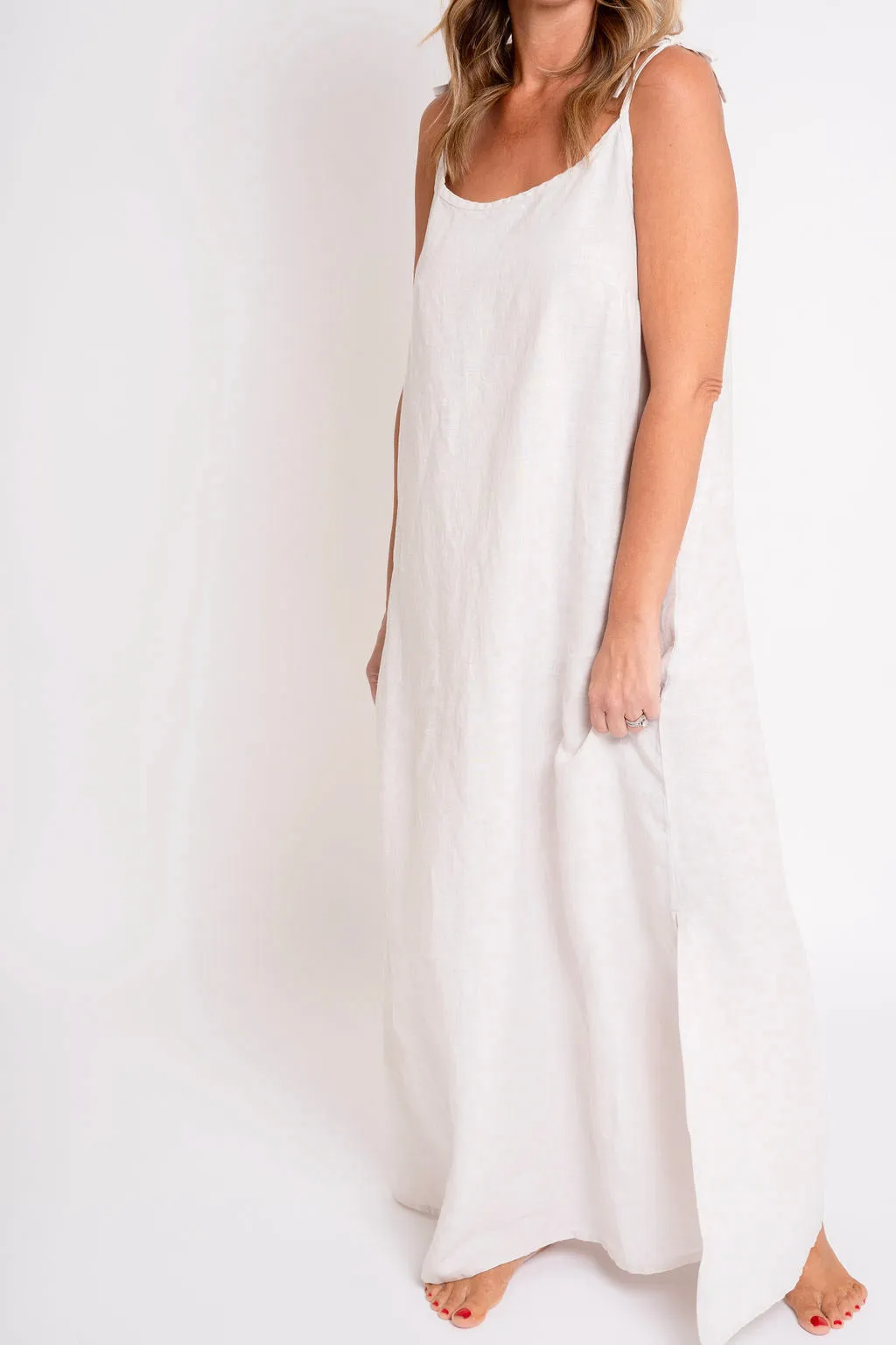 Pacific Linen Maxi Dress sold by Line in the Sand product image thumbnail 5