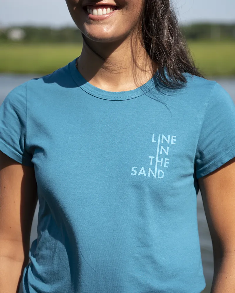 Modern Wave Tee sold by Line in the Sand