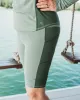 Leap In Swim & Bike Shorts - Palmetto with Seagrass sold by Line in the Sand