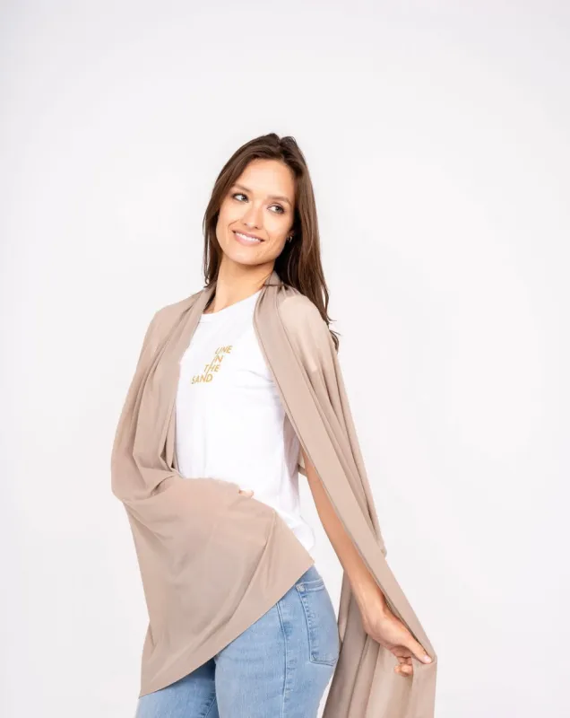 Mesh Sun Wrap - Driftwood sold by Line in the Sand