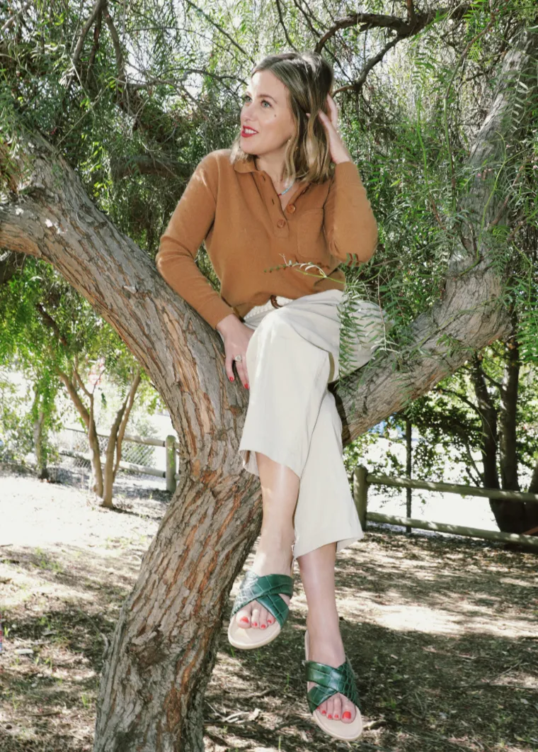 Dolly Sandals - Forest sold by Ma'am Shoes product image thumbnail 3