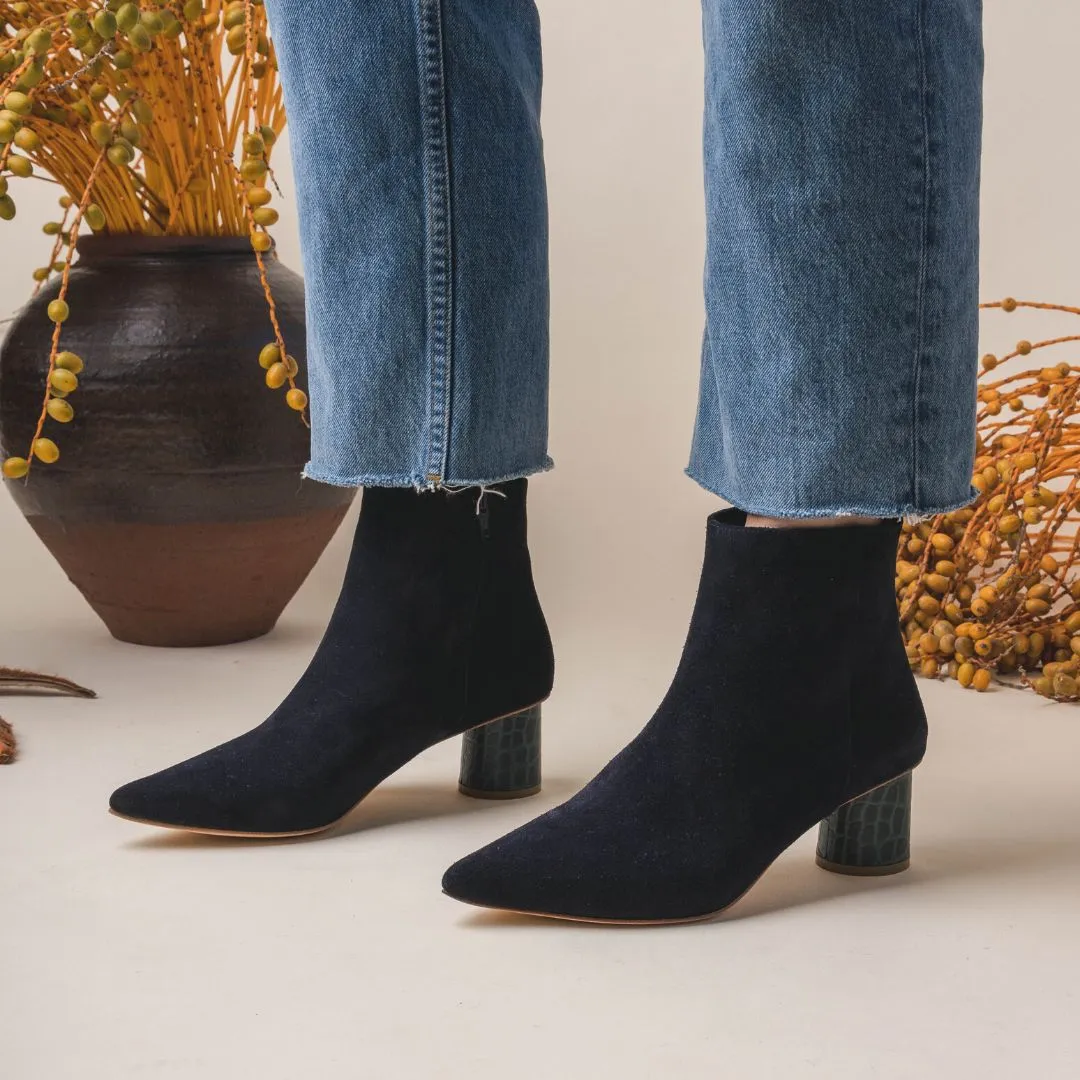 Shirley Boots - Midnight sold by Ma'am Shoes