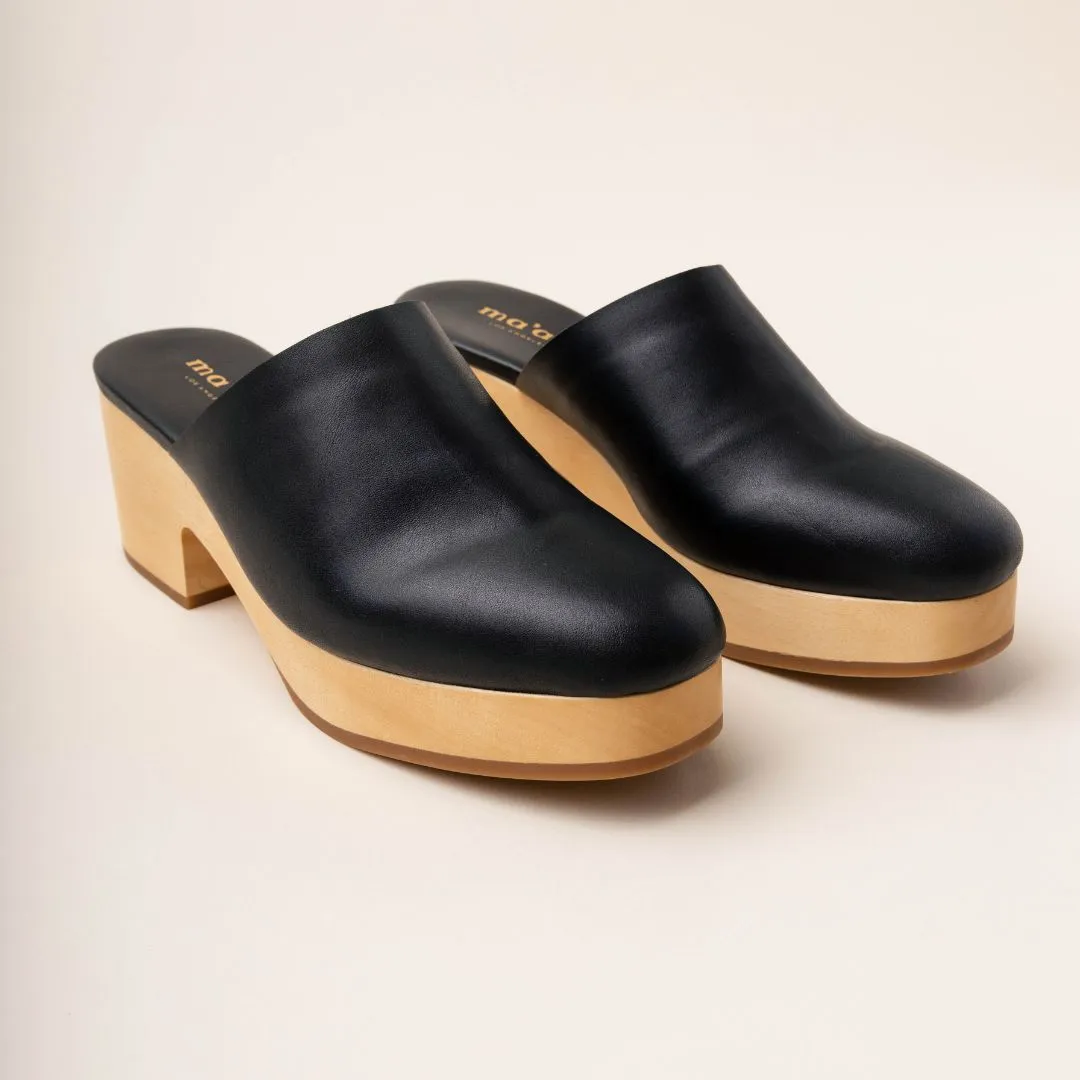 Gloria Clogs - Ebony sold by Ma'am Shoes product image thumbnail 2