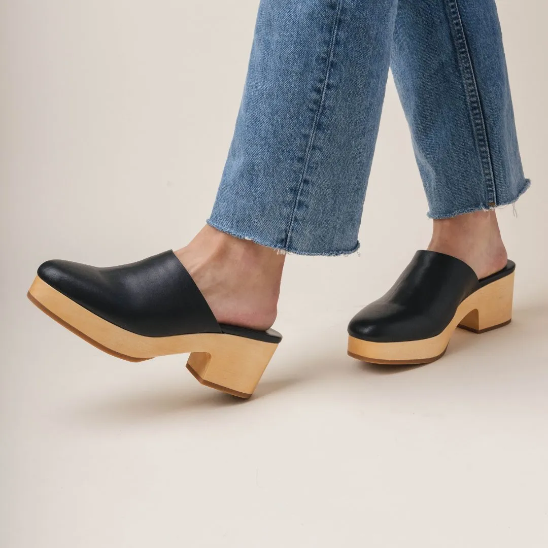 Gloria Clogs - Ebony sold by Ma'am Shoes product image thumbnail 4