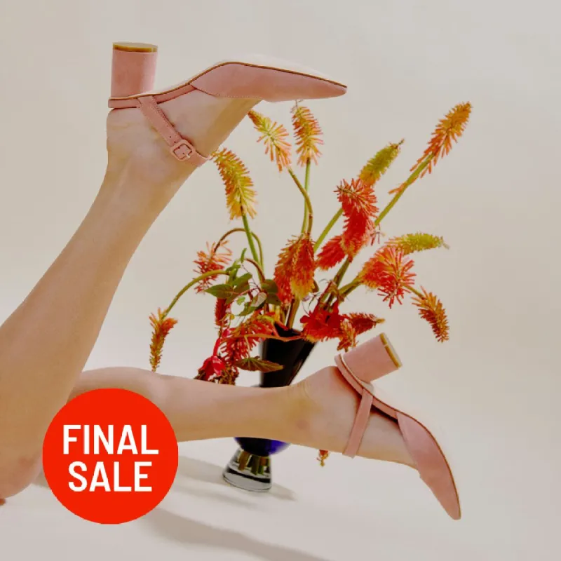 Ruth Heels - Terra Cotta sold by Ma'am Shoes