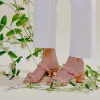 Marsha Heels - Terra Cotta sold by Ma'am Shoes