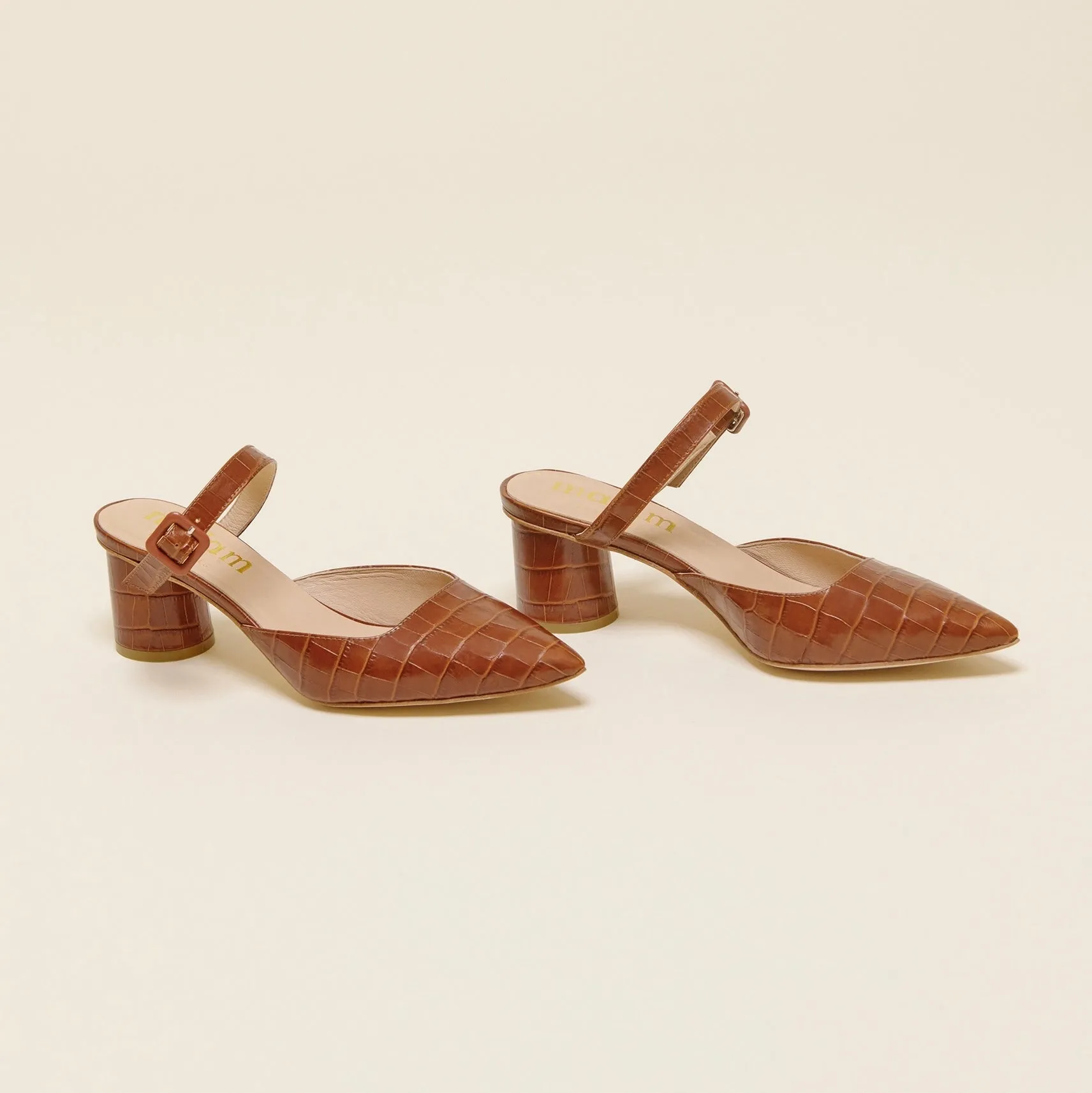 Ruth Heels - Cognac sold by Ma'am Shoes product image thumbnail 2