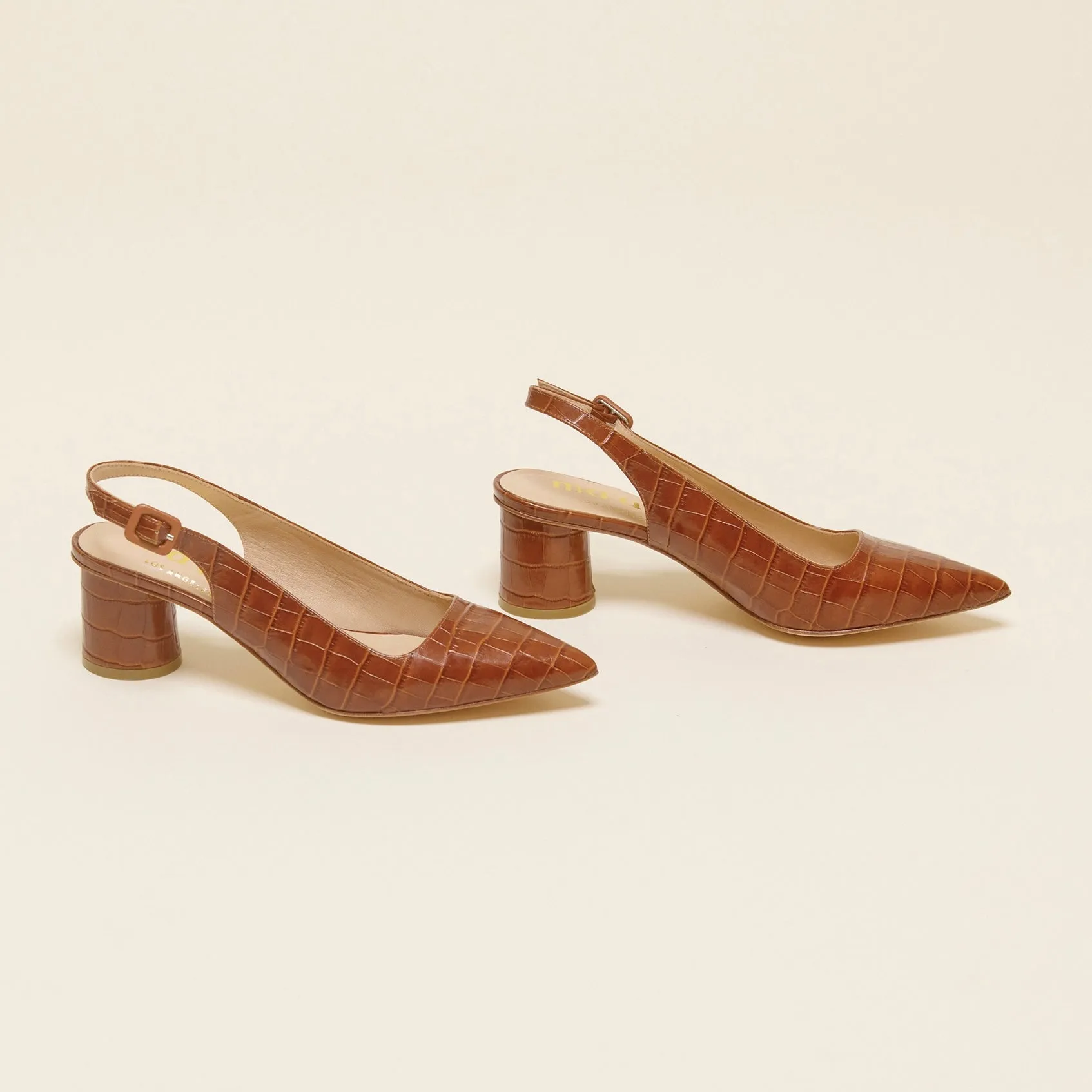 Stacey Heels - Cognac sold by Ma'am Shoes product image thumbnail 3