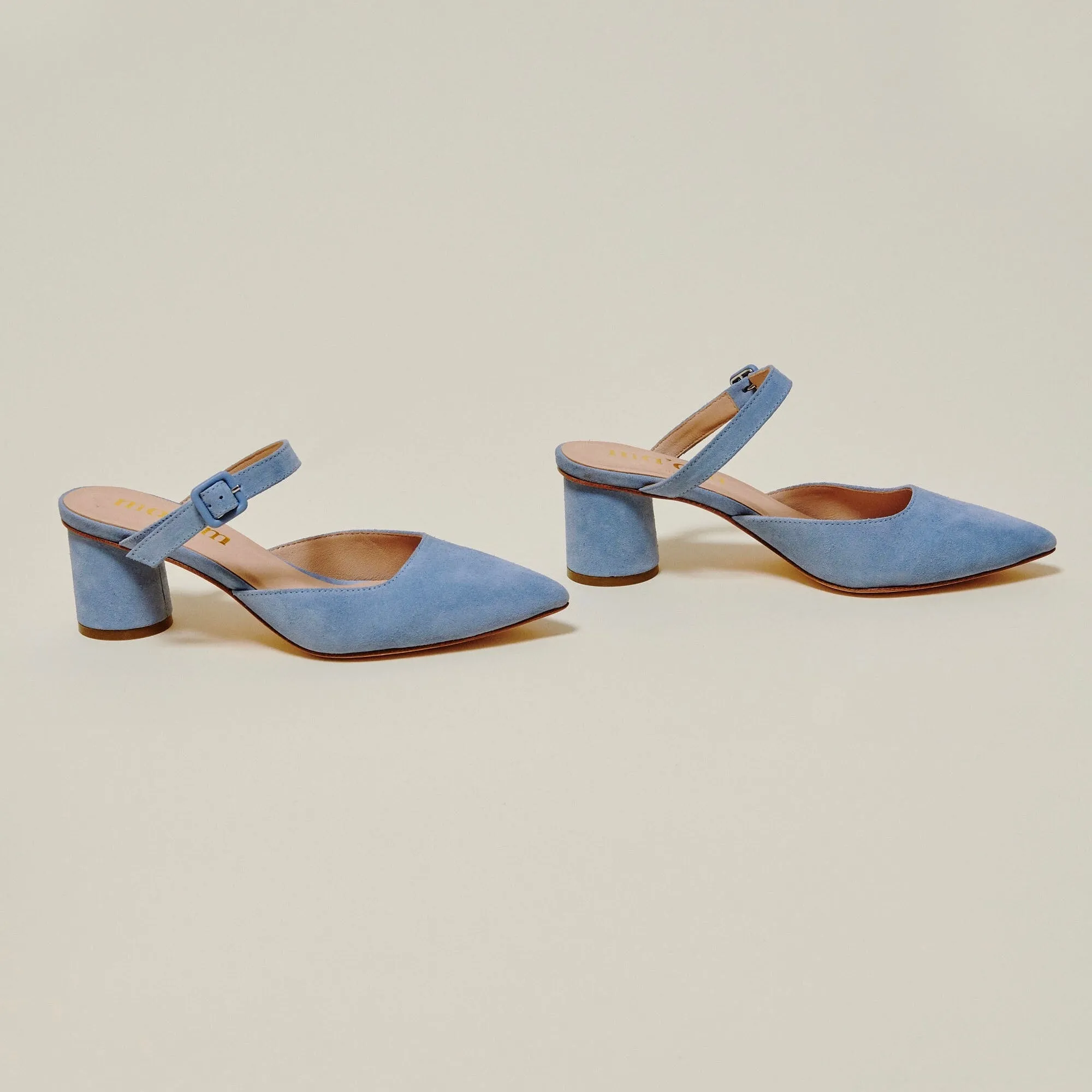 Ruth Heels - Sky sold by Ma'am Shoes product image thumbnail 2