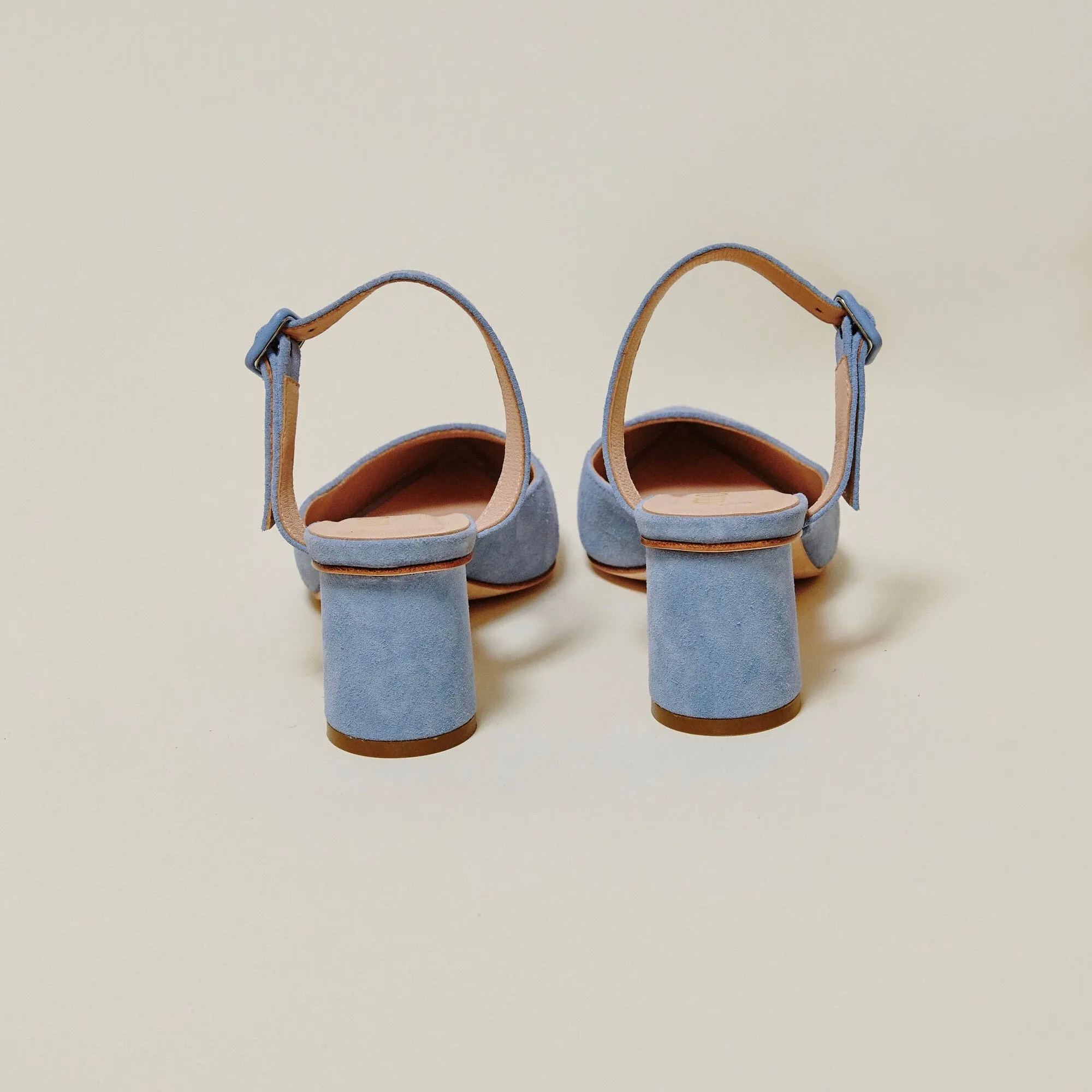 Ruth Heels - Sky sold by Ma'am Shoes product image thumbnail 4